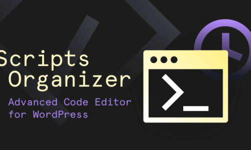 Scripts Organizer Tutorials
