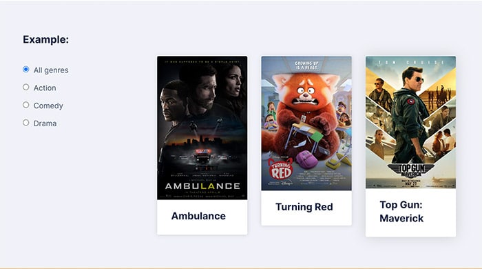dynamic filter featured